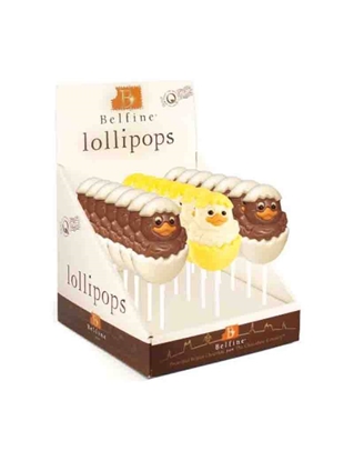 Picture of BELFINE CHOCLATE LOLLY POPS